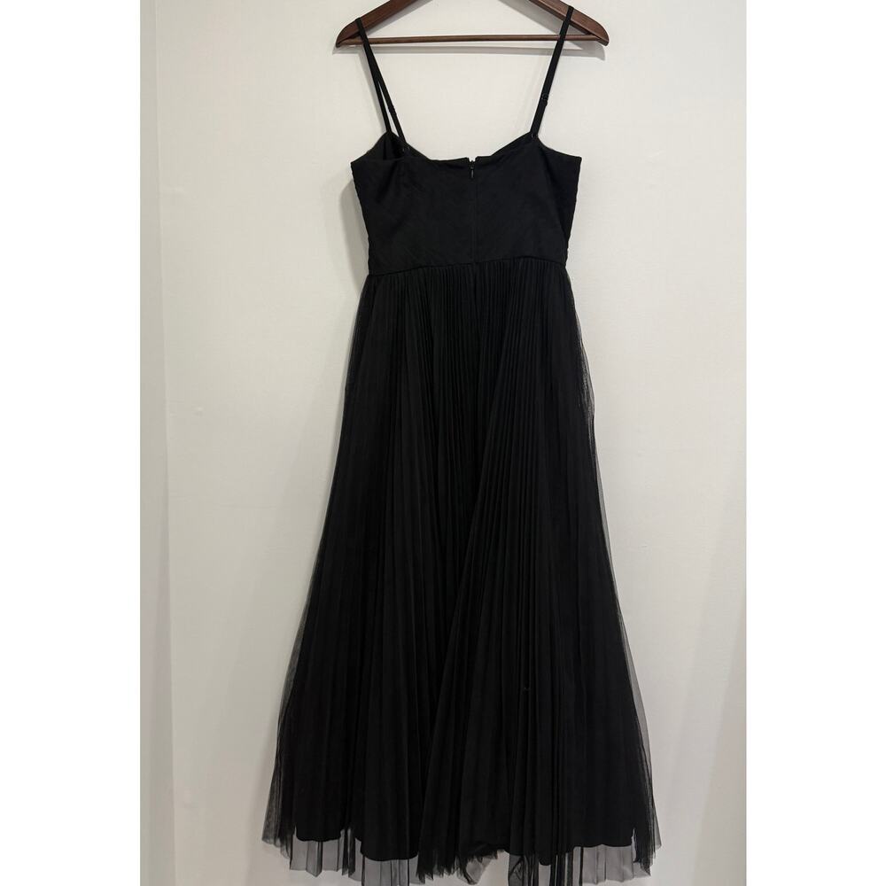 NEW Hutch Virginia Sleeveless Sweetheart A-Line Maxi Dress Black Size 2 - Picture 5 of 8